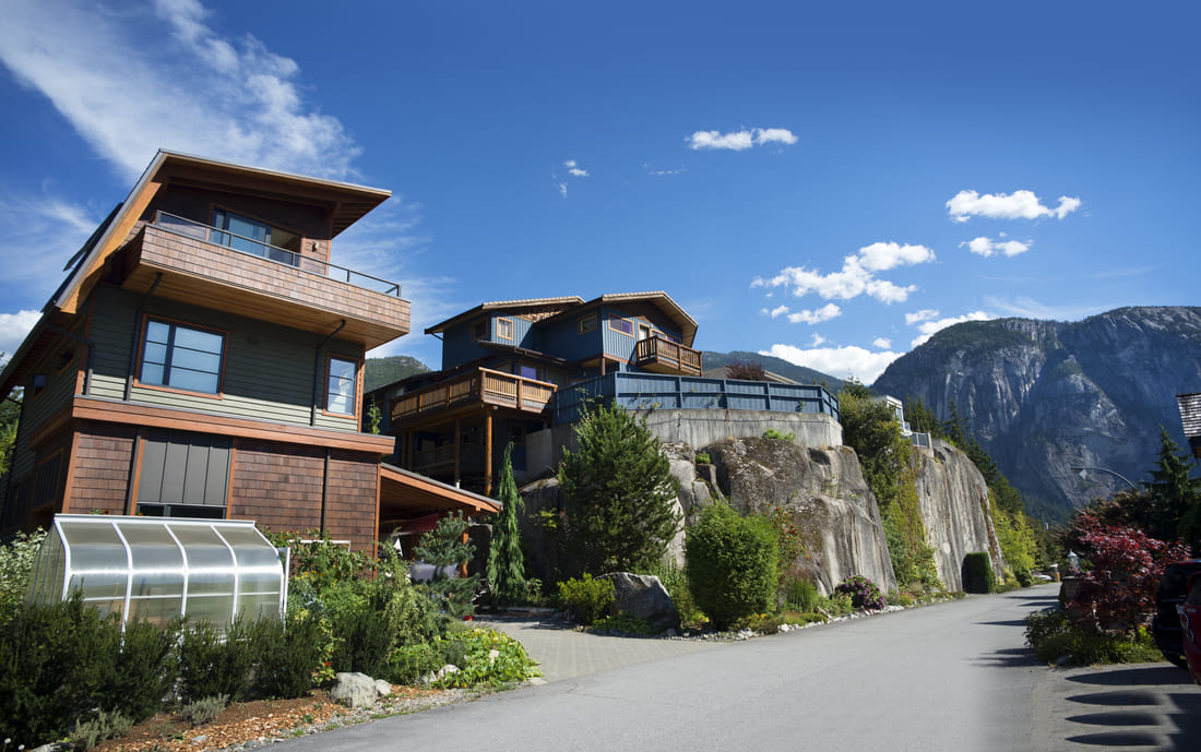 Exterior shot of a home and front yard
